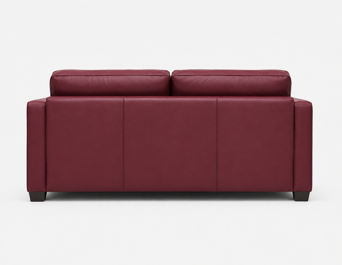 Burgundy Classic 2-Seater Armchair view 2