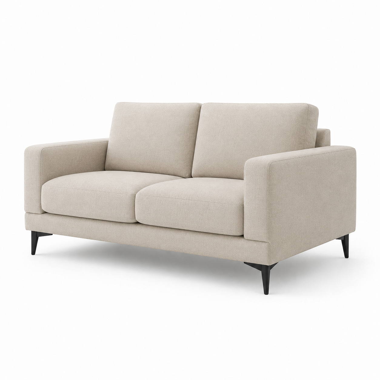 Mint Green Quilted 2-Seater Armchair view 3