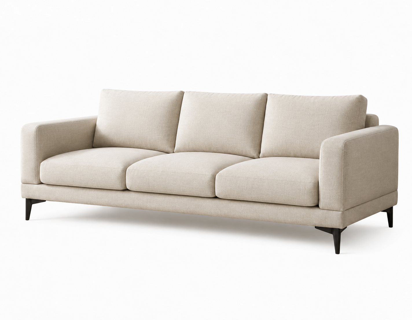Contemporary Minimal 3-Seater view 2