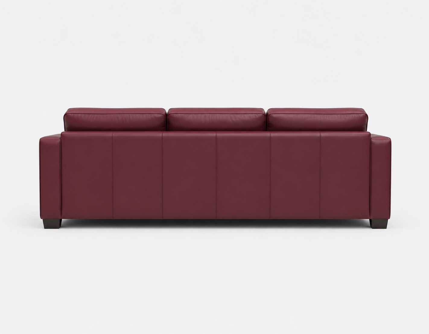 Classic Brown Leather 3-Seater view 3