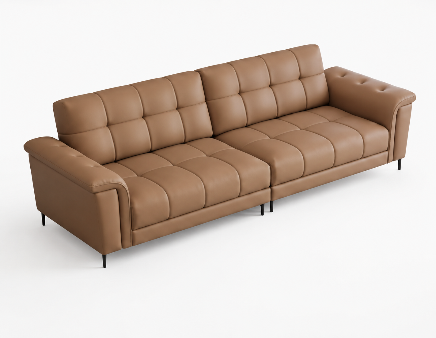 Elegant Blue 3-Seater view 2
