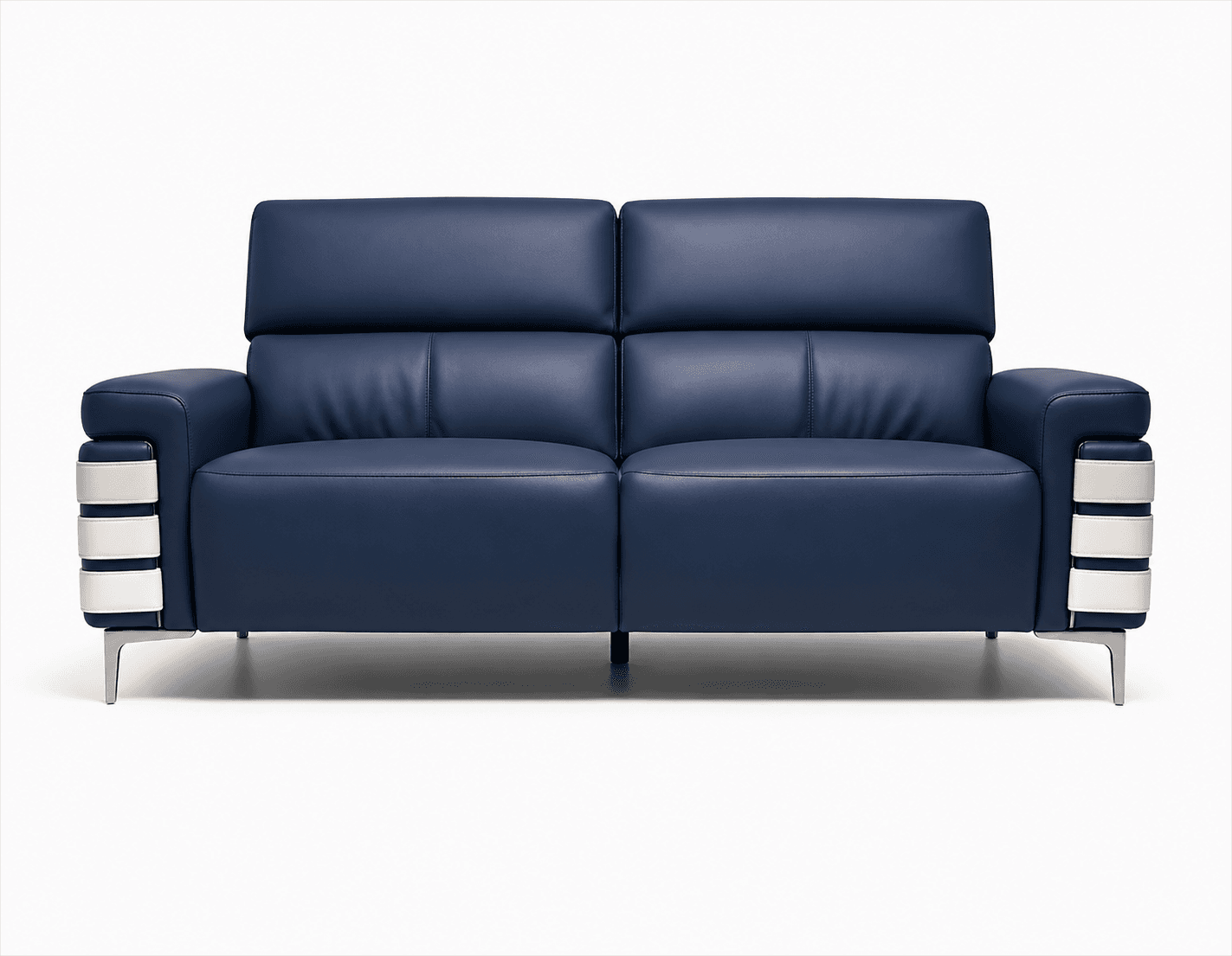 Modern Grey 2-Seater Sofa view 3