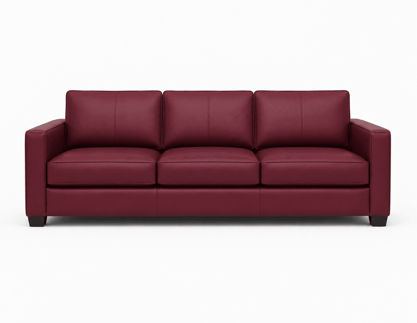 Classic Brown Leather 3-Seater view 4