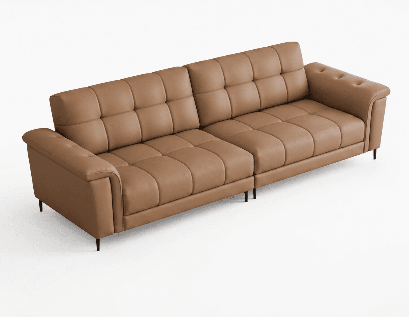 Elegant Blue 3-Seater view 2