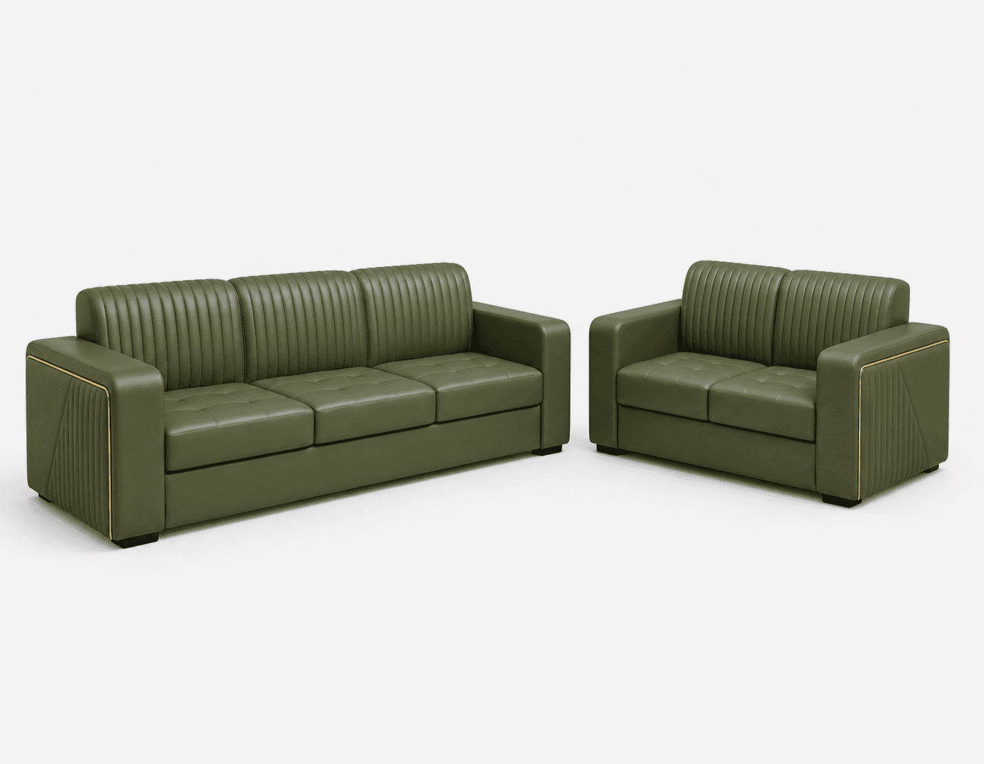 Velvet Haven 3+2 Seater Sofa Set view 2